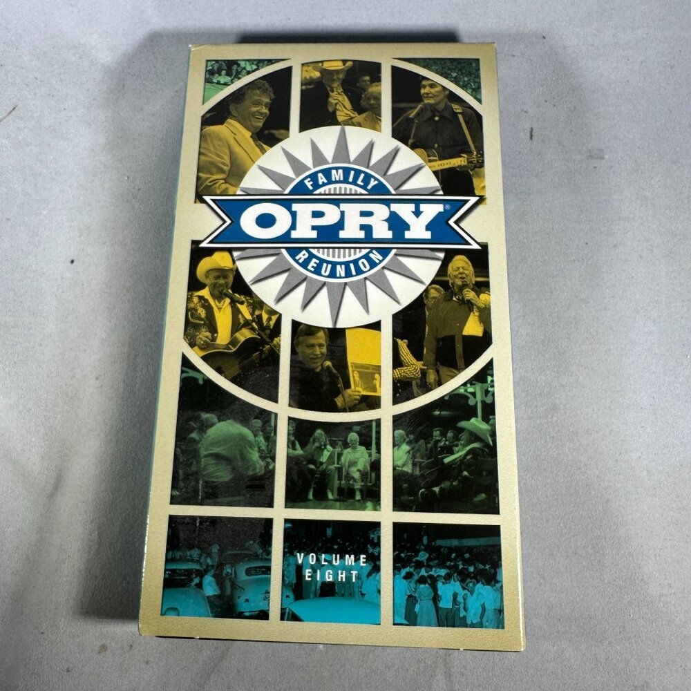 Grand Ole Opry Family Reunion Volume Eight VHS Classic Country Music